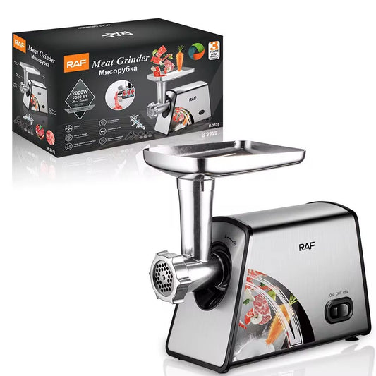 مفرمة لحم للمطبخ Meat Grinder 2000W R-3378 Hachoir à viande électrique en acier