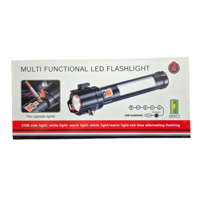 LED Flashlight Lampe Torche de poche LED multifonctionnelle مصباح LED متعدد الوظائف