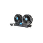 مروحة مكيف هواء للسيارة تعمل بجهد 12 فولت، مزودة بولاعة سجائر Ventilateur Climatiseur Voiture Allume Cigare 12v Avec Rotation à 360°