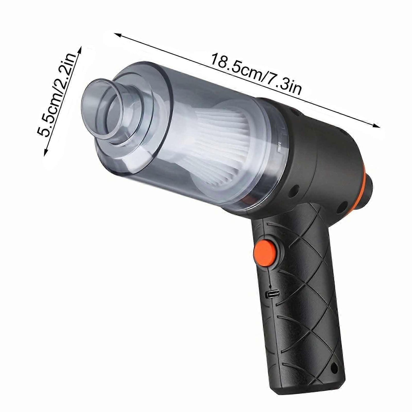 Mini aspirateur de poussière 120 W avec forte aspiration et port USB مكنسة كهربائية مكنسة غبار صغيرة بقوة 120Wمع شفط قوي ومنفذ USB