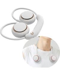 مروحة رقبة محمولة قابلة للشحن Portable rechargeable neck fan Ventilateur de cou portable et rechargeable