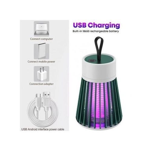 مصباح قاتل البعوض القابل لإعادة الشحن للمنزل والمكتب Lampe anti-moustiques rechargeable