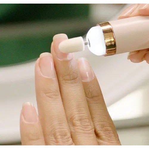 ماكينة حفر طلاء الأظافر الكهربائية 5في1 مع أدوات قلم تجميل الأظافر الكهربائية المحمولة الصغيرة الخفيفة