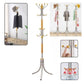 Porte-Manteau Chambre À Coucher En Acier Inoxydable Porte-Manteau Chapeau Vêtements رف معاطف من الفولاذ المقاوم للصدأ لغرفة النوم، رف قبعات، رف ملابس، حامل أرضي، رف معاطف معدني