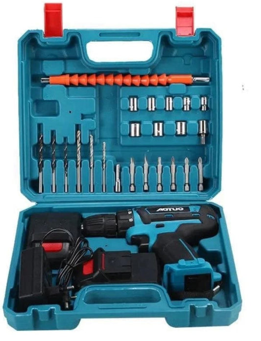 Perceuse électrique sans fil  avec 2 batteries