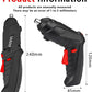 مفك براغي لاسلكي 4.2 فولت، مفك براغي لاسلكي صغير Visseuse sans fil 4,2 V, petite visseuse sans fil 3,5 Nm avec 47 accessoires