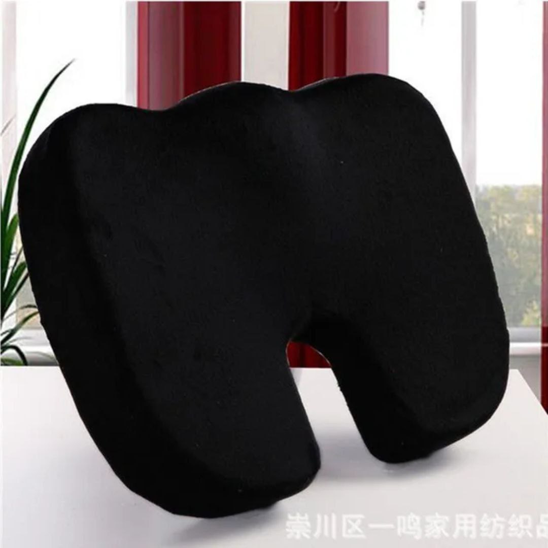 وسادة مقعد ودعم أسفل الظهر لكرسي الكمبيوتر المكتبي Coussin d'assise et support lombaire pour chaise de bureau