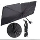 مظلة شمسية قابلة للطي على شكل مظلة مصممة للزجاج الأمامي للسيارة Pare-soleil pliable en forme de parapluie pour pare-brise avant de voiture