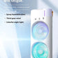 مروحة تكييف هواء صغيرة برأسين، 3 سرعات، قابلة لإعادة الشحن Ventilateur mini Climatiseur à Double tête