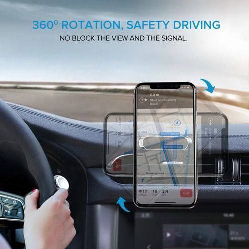 حامل سيارة صغير  للهواتف المحمولة والمفاتيح والورق أسود Support de téléphone magnétique universel pour voiture