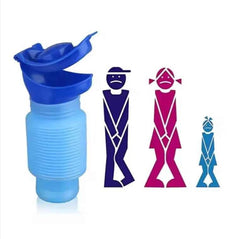 Family Portable Toilet مبولة طوارئ للسيارة للتخييم محمولة قابلة للسحب ومرحاض جيب متنقل