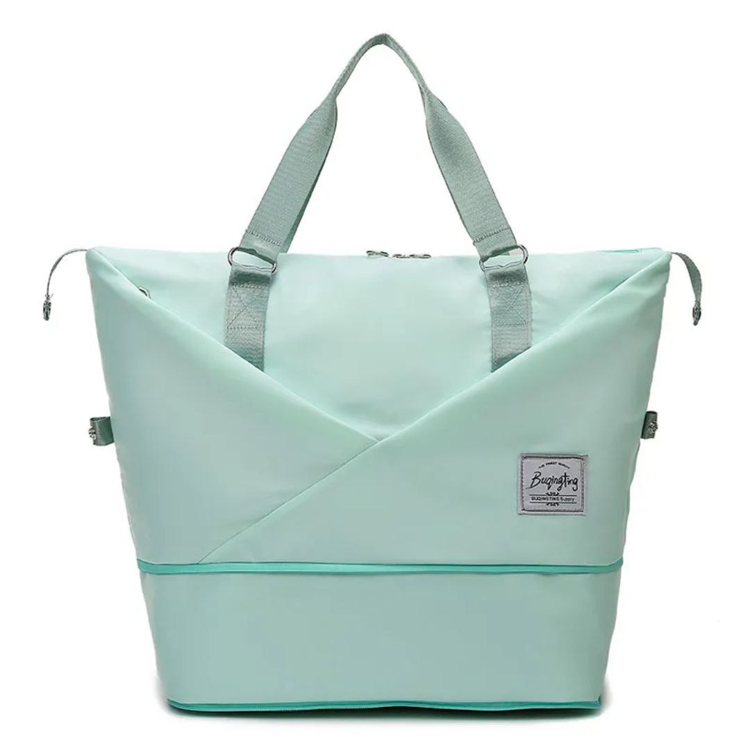 Sac de voyage pliable de grande capacité حقيبة سفر قابلة للطي بسعة كبيرة، حقيبة سفر خفيفة الوزن مقاومة للماء