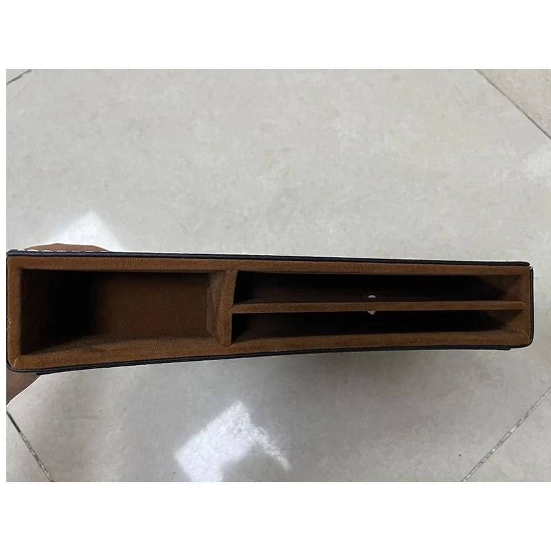 منظم سيارة أسود حجرة تخزين عملية بين المقاعد Organiseur de Voiture Noir Range-Objets Pratique entre Sièges