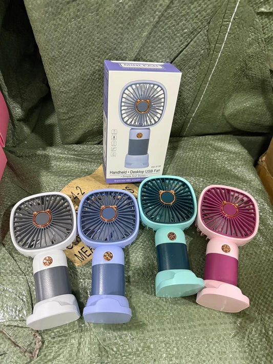 مروحة صغيرة محمولة قابلة لإعادة الشحن Mini ventilateur portable rechargeable modèle DD8156