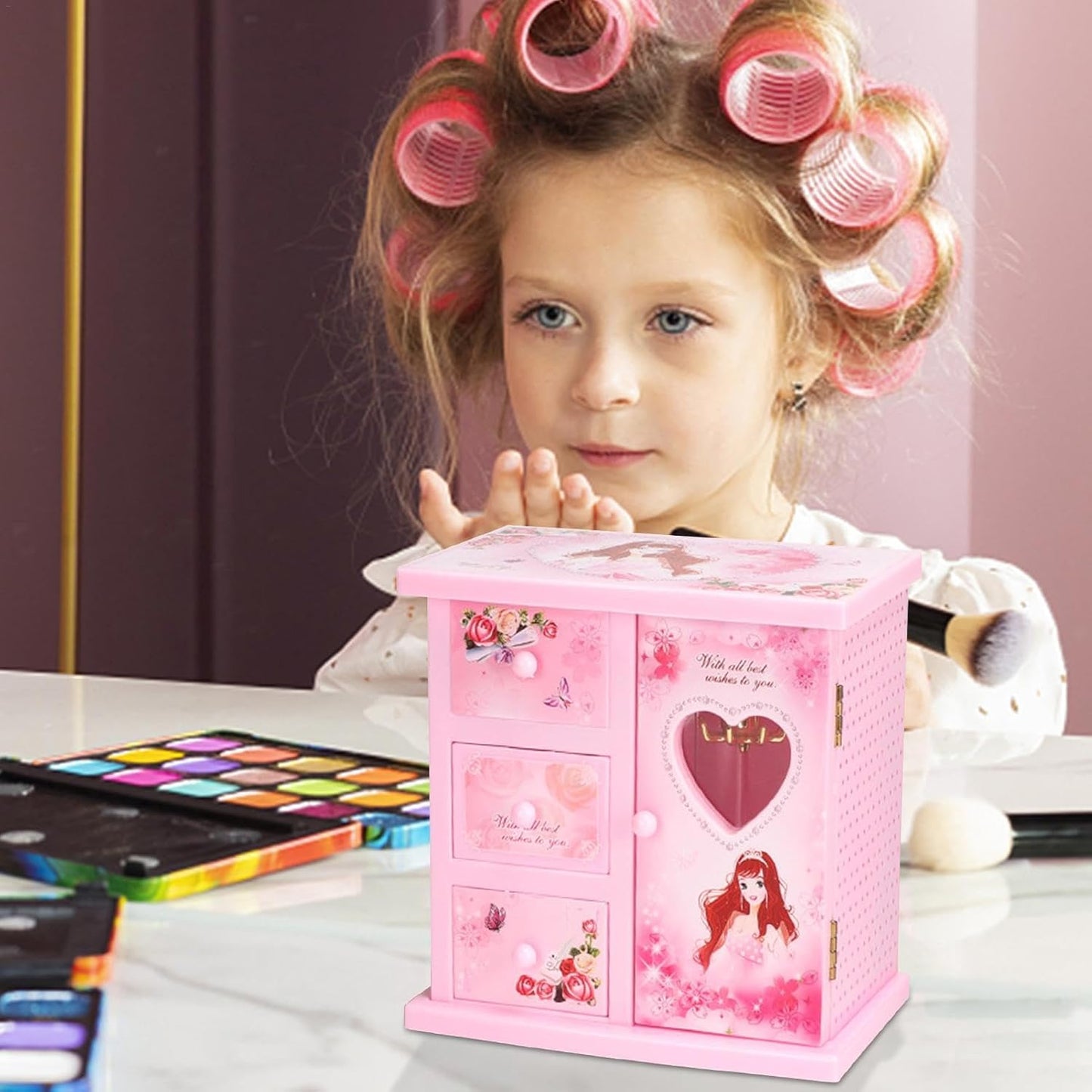 صندوق مجوهرات موسيقي boîte à bijoux pour petites filles