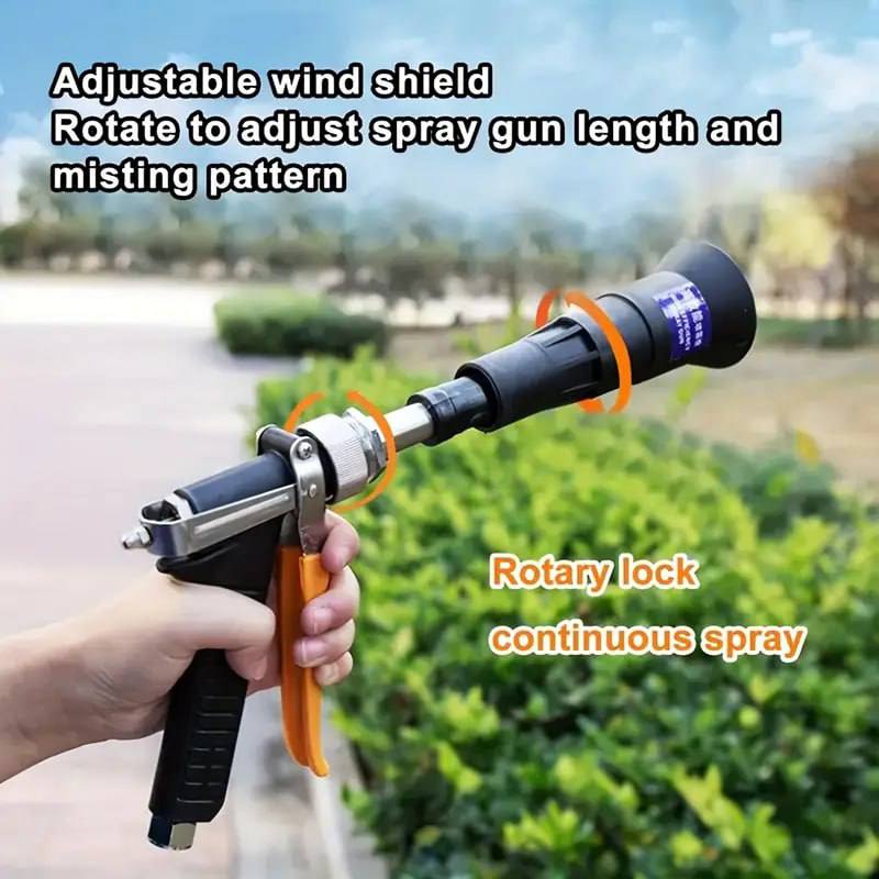 Pistolet pulvérisateur réglable مسدس رش عالي التحمل قابل للتعديل