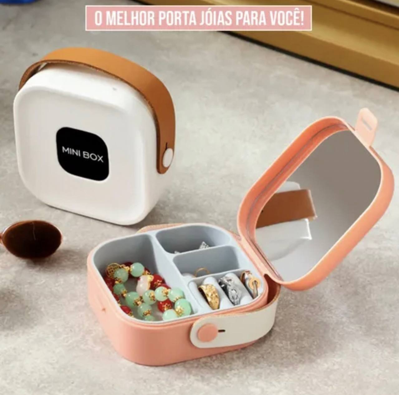 منظم المجوهرات ميني بوكس Mini boîte de rangement à bijoux