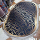 Tapis oval طابي اوفال زربية غليظة