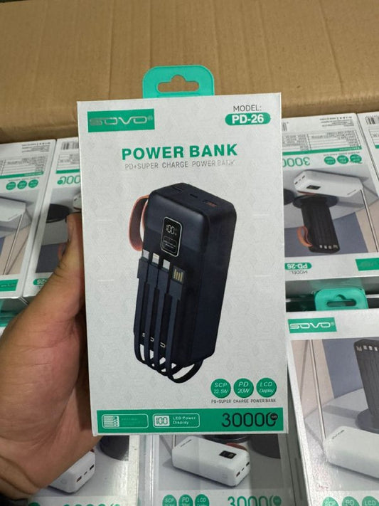 Power bank 30000MAH PD-26