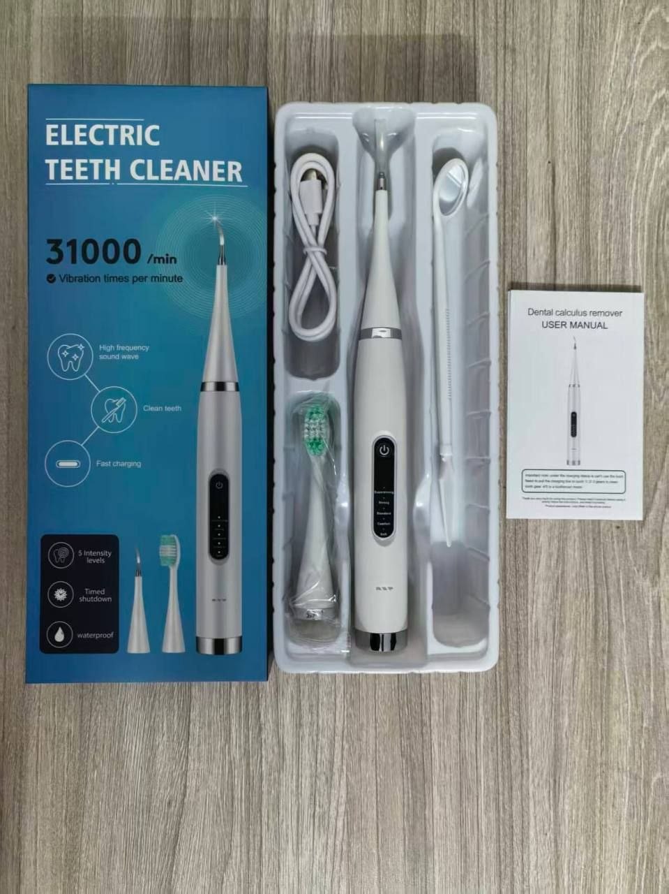 Electric Teeth Cleaner nettoyeur de dents électrique پاك العناية بالأسنان منظف الأسنان الكهربائي