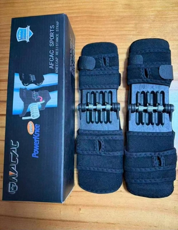 وسادات ركبة زنبركية واقية لدعم الركبة أثناء ممارسة الرياضة Genouillères De Soutien Articulaire,genouillères De Protection Ressort Sport Support De Genou Sportive