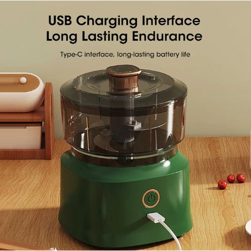 مفرمة لحم كهربائية مع شاحن Hachoir à viande électrique avec chargeur USB