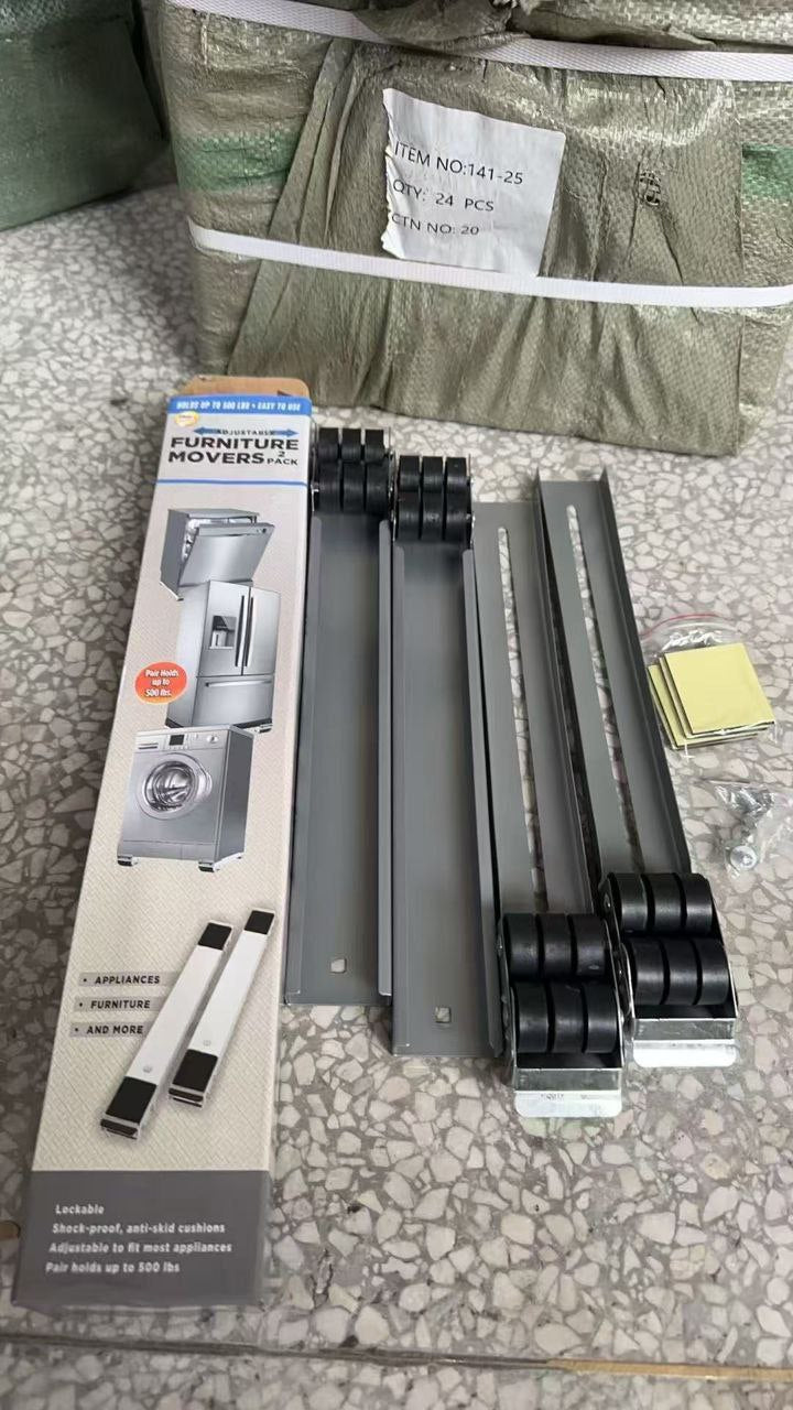 Supports roulants ajustables pour appareils électroménagers حوامل دوارة قابلة للتعديل للأجهزة المنزلية