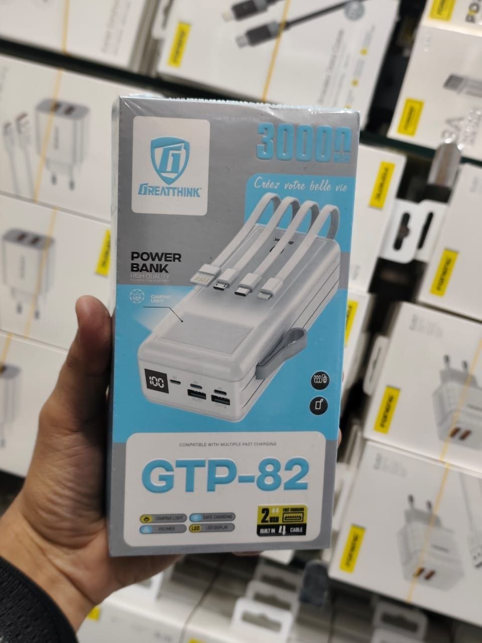 Power bank GTP-82 30000MAH