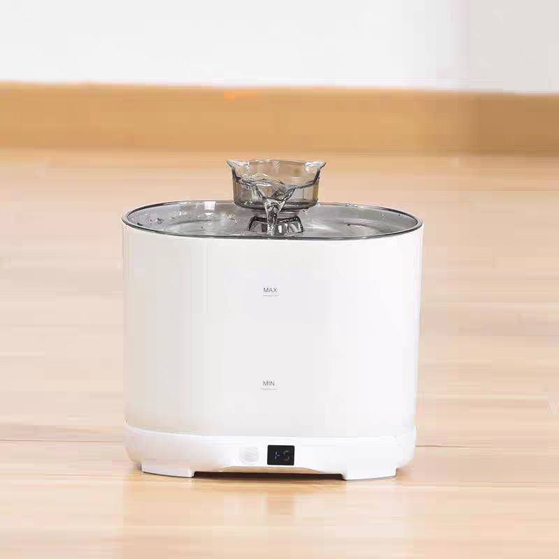Pet Waterdispenser Smart Cat Water Fountain with Motion Sensor  نافورة مياه ذكية للقطط بمستشعر الحركة