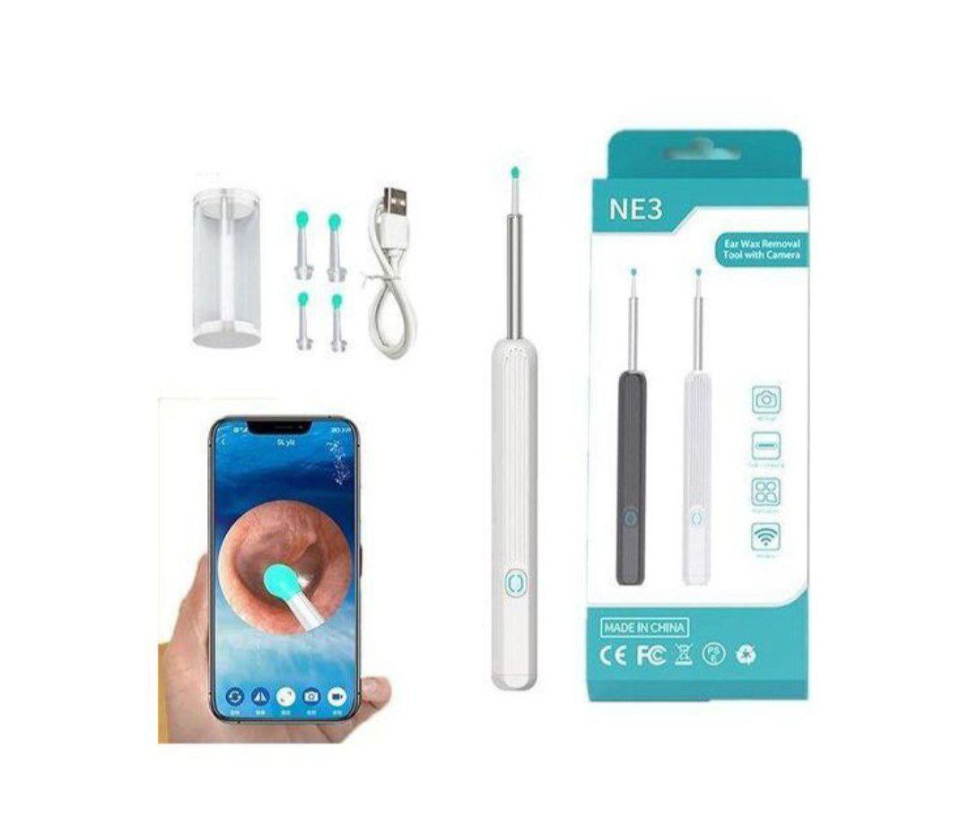 منظف الأذن الذكي مع كاميرا واي فاي عالية الدقة Nettoyeur d’oreilles intelligent avec caméra HD WiFi