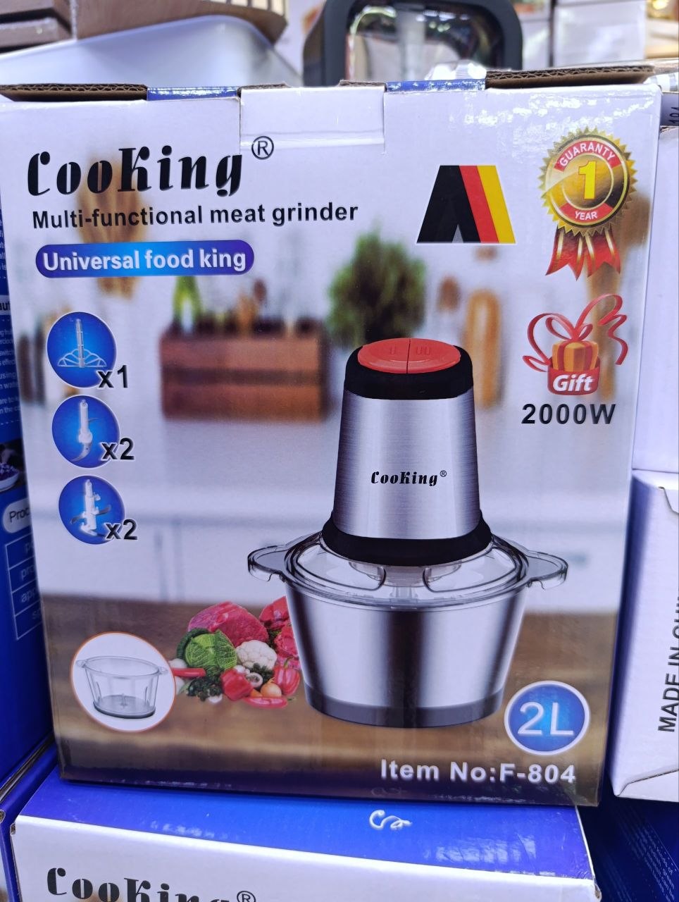 مفرمة لحم متعددة الوظائف C F-804 2000W Multi-functional meat grinder Hachoir à viande multifonctionnel
