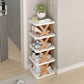 خزانة أحذية قابلة للطي بأربعة أرفف Armoire à Chaussures pliable 4 niveaux