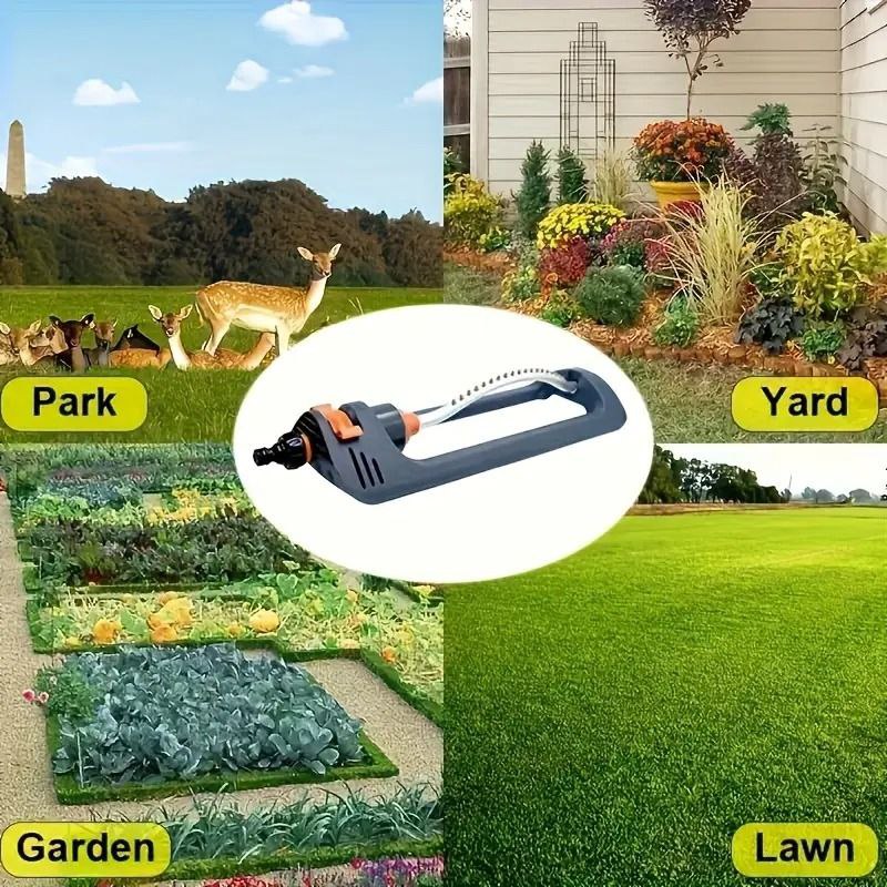 رشاش بلاستيكي مع ذراع متأرجح Arroseur plastique à bras oscillant