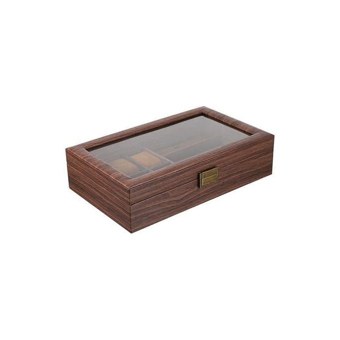 علبة أنيقة للساعات والنظارات Coffret élégant pour montres et lunettes