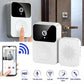 Sonnette sans fil Wifi M8 sonnette de porte Vision nocturne جرس باب لاسلكي M8 مزود بخاصية الرؤية الليلية