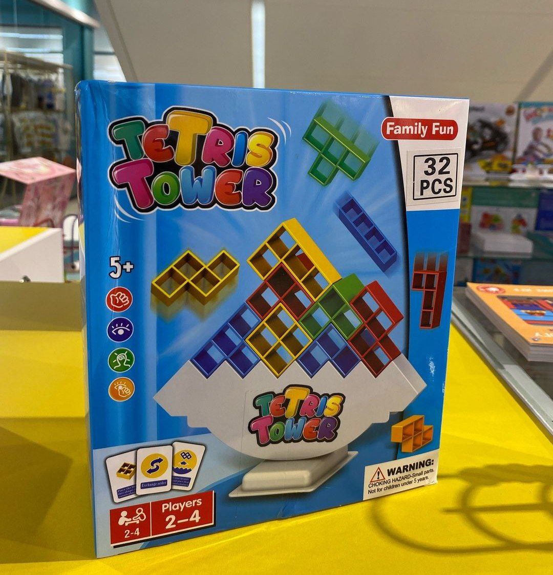 Puzzle Jeu de tour Tetra Balance pour enfants