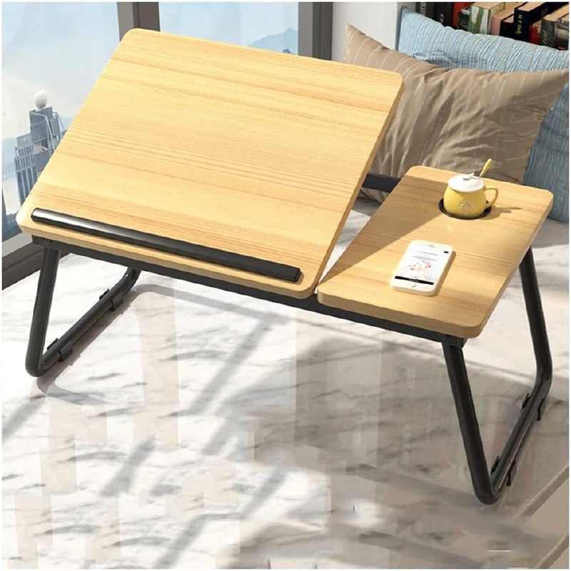 Table ordinateur pliable table de lit