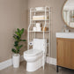 وحدة تخزين للحمام فوق المرحاض ن 3 مستويات Rangement Salle de Bain au-Dessus des Toilettes