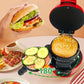 محمصة محمولة للسندويشات والهامبرغر والعجة والفطائر Grille-pain portable pour sandwich, hamburger, omelette, crèpes