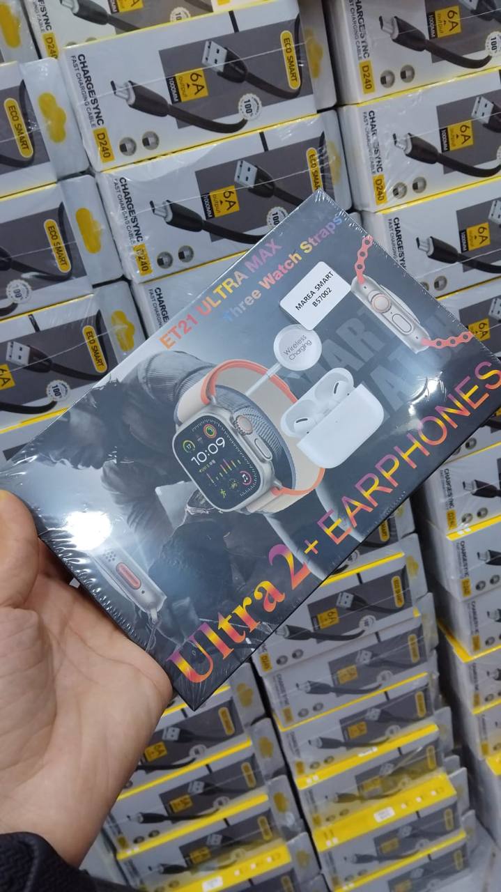 Smart Watch ULTRA2 Plus Earphones