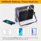 Lampe de travail solaire rechargeable portable مصباح عمل شمسي محمول قابل للشحن