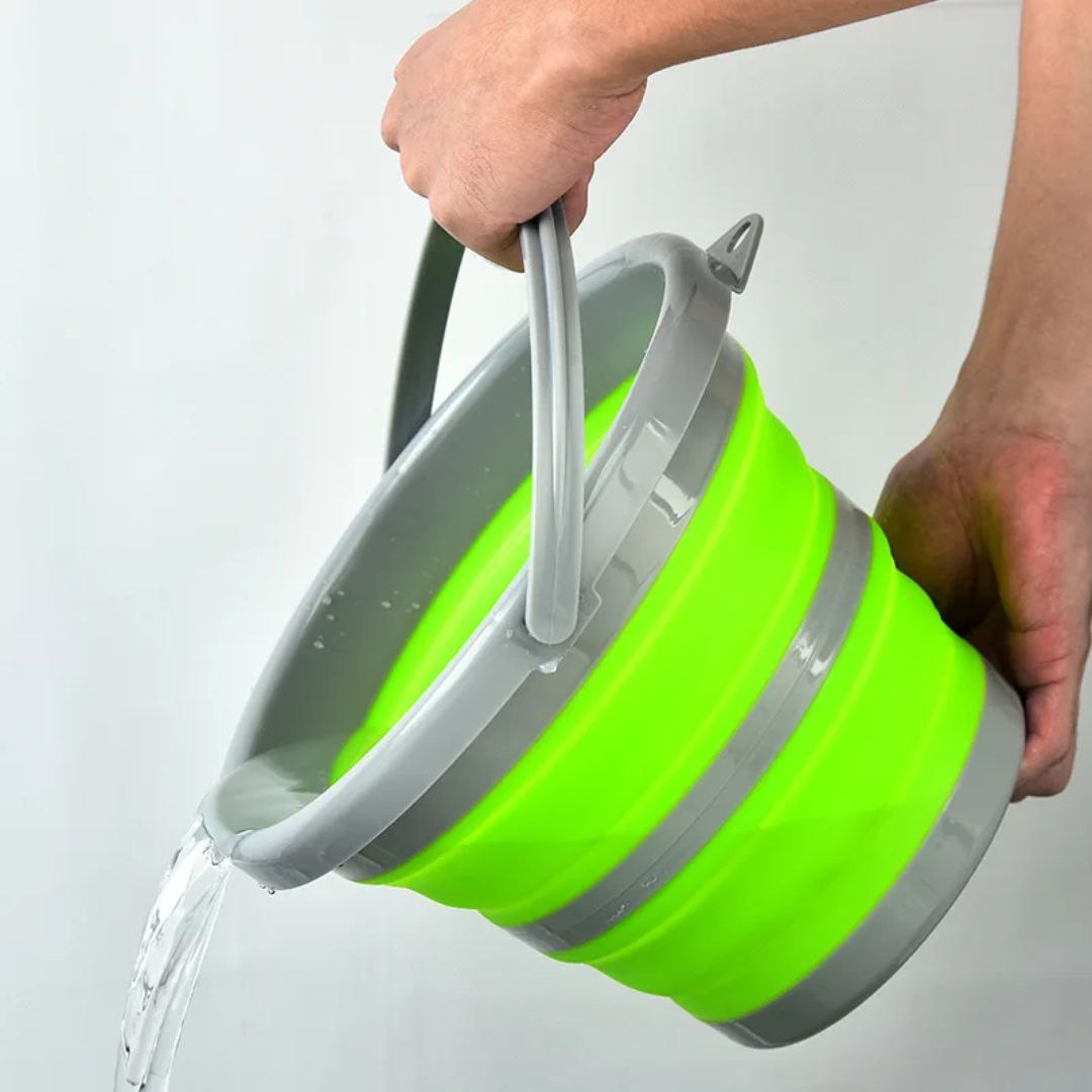 Seau pliable pour camping دلو قابل للطي للتخييم