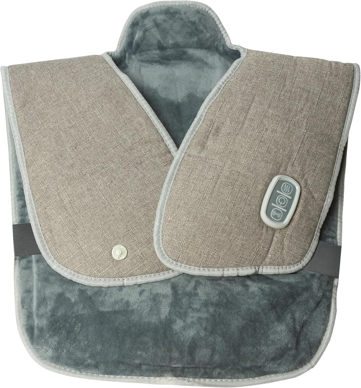 سترة تدليك متعددة المستويات مُدفأة للظهر والرقبة Gilet de massage chauffant pour le dos et le cou multi-niveaux