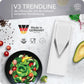 Borner V-Slicer Plus Mandoline 8 Piece Set avec 3Inserts de Lame