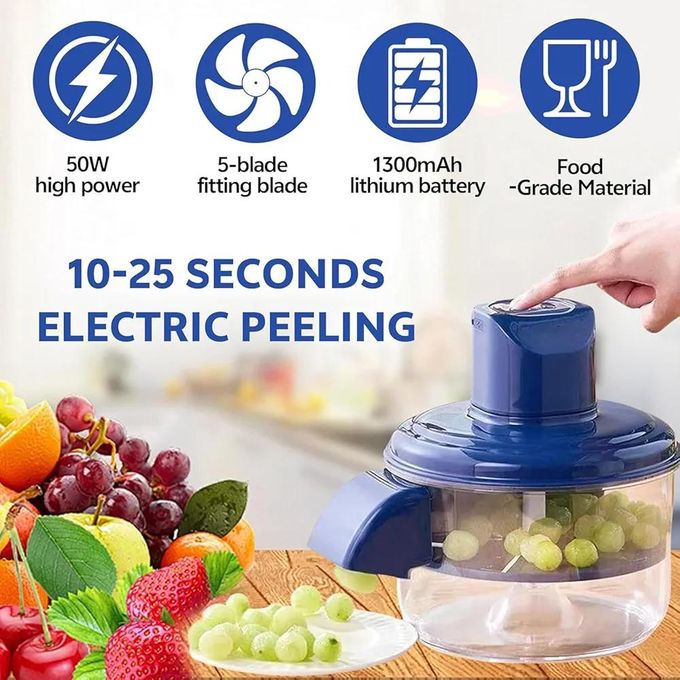 مقشرة عنب كهربائية، أداة أوتوماتيكية لتقشير الفواكه الصغيرة، Eplucheur électrique de raisin, outil automatique pour éplucher les petits fruits