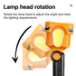 Lampe Torche LED Rechargeable USB avec COB مصباح يدوي LED قابل لإعادة الشحن عبر USB مع COB
