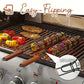 4 قطع شواية غير لاصقة للمطبخ Grille à barbecue antiadhésive pour cuisine