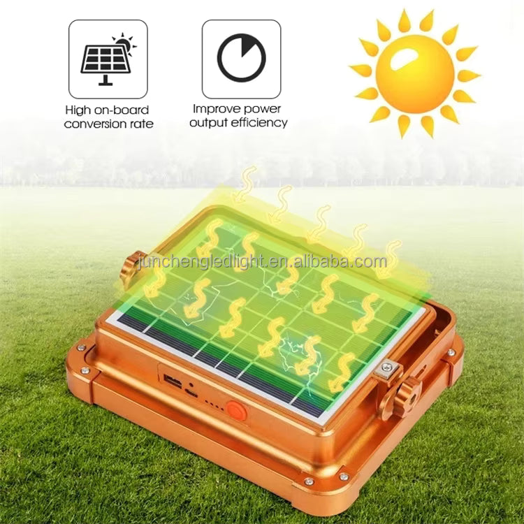 مصباح LED يعمل بالطاقة الشمسية للطوارئ محمول Portable extérieur d'urgence solaire lumière LED