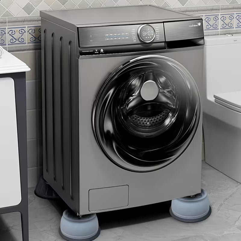 Lot de 4 patins pour pieds de machine à laver, support fixe مجموعة من 4 وسادات أقدام غسالة، دعم ثابت للغسالات