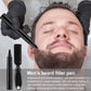 Kit de stylo à barbe étanche, marqueur à barbe pour hommes قلم تحديد اللحية للرجال
